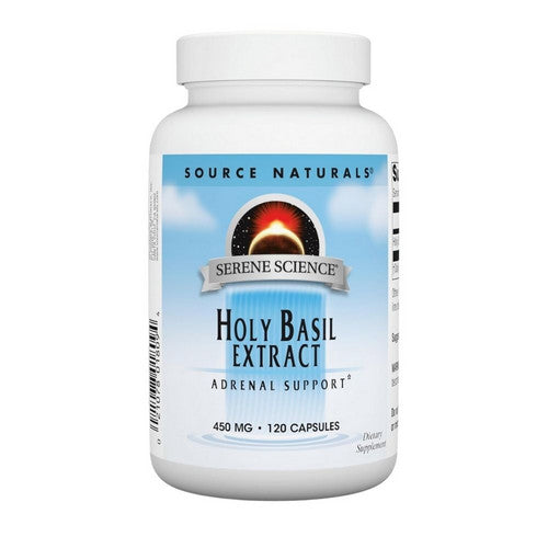 Holy Basil Extract 120 Caps by Source Naturals