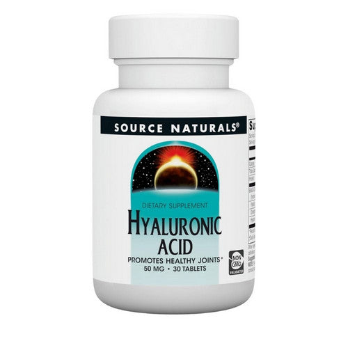 Hyaluronic Acid 30 Tabs by Source Naturals