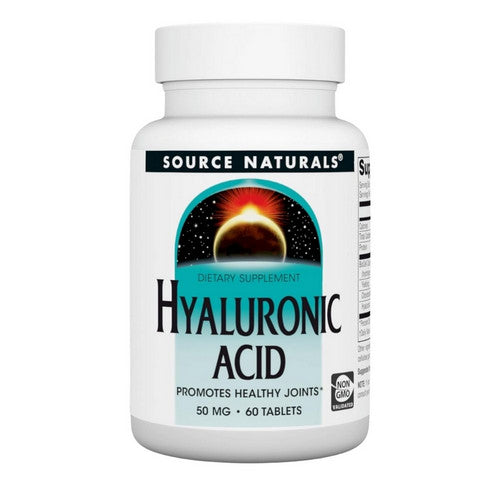 Hyaluronic Acid 60 Tabs by Source Naturals