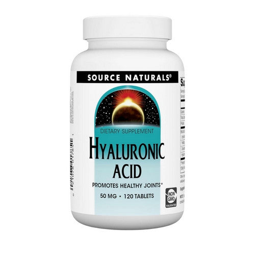 Hyaluronic Acid 120 Tabs by Source Naturals