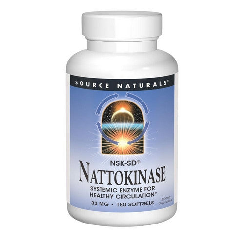 Nattokinase 180 SoftGels by Source Naturals