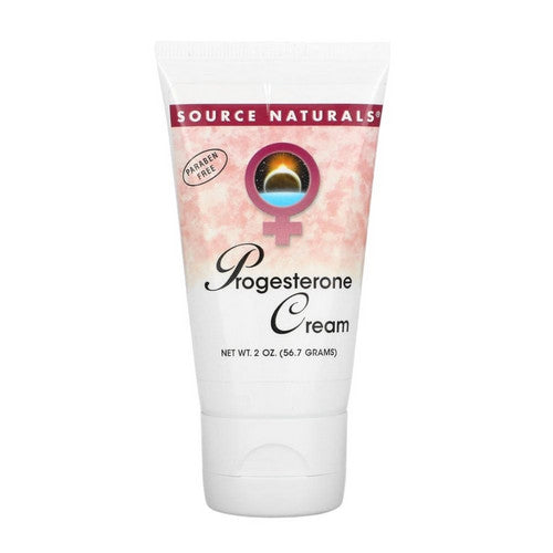 Progesterone Cream 2oz Tube by Source Naturals