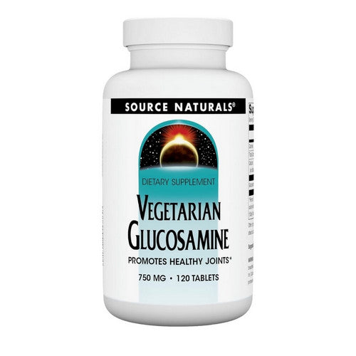 Vegetarian Glucosamine 120 Tabs by Source Naturals