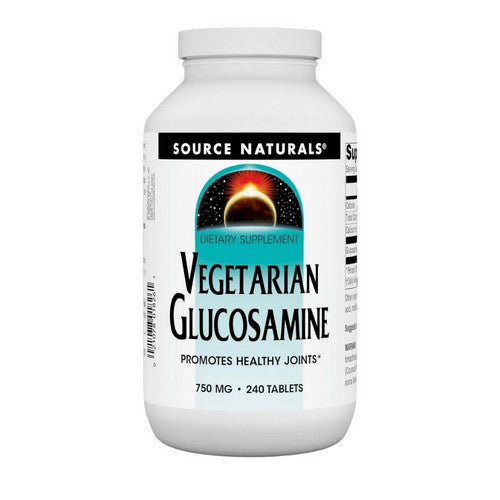 Vegetarian Glucosamine 240 Tabs by Source Naturals