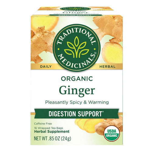 Organic Ginger Tea 16 Bags by Traditional Medicinals