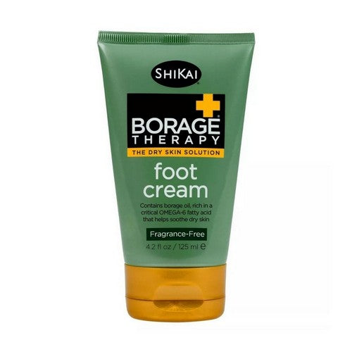 Borage Dry Skin Therapy Foot Cream 4.2 oz by Shikai