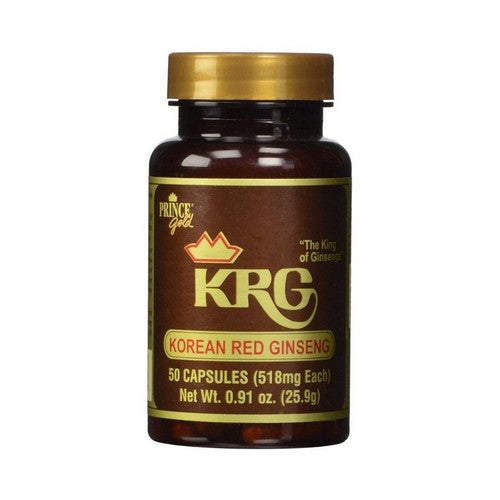 KRG Korean Red Ginseng 50 Caps by Prince Of Peace