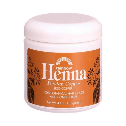 Henna Hair Color And Conditioner Copper Red Copper 4 Oz by Rainbow Research