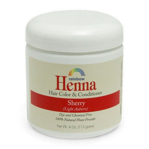 Henna Hair Color And Conditioner Sherry 4 Oz by Rainbow Research