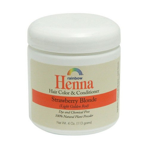 Henna Hair Color And Conditioner Strawberry Blonde 4 Oz by Rainbow Research