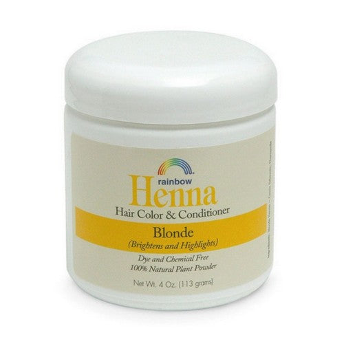 Henna Hair Color And Conditioner Blonde 4 Oz by Rainbow Research