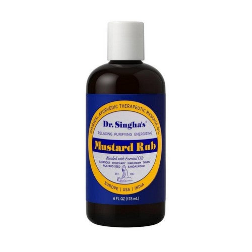 Mustard Rub 6 Oz by Dr. Singha's