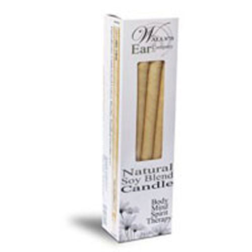 All Natural Soy Blend Candle PLAIN, 12 CT by Wallys Natural Products