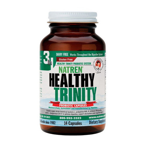 Healthy Trinity Probiotic Capsules 14 Caps by Natren