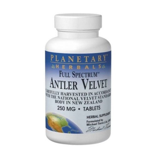 Full Spectrum Antler Velvet 30 Tabs by Planetary Herbals