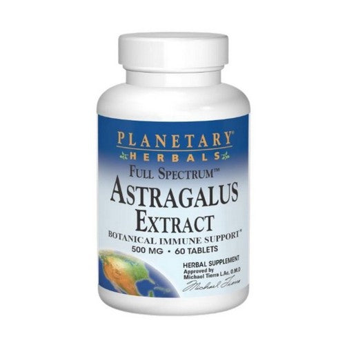 Full Spectrum Astragalus Extract 60 Tabs by Planetary Herbals