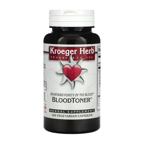 Blood Toner 100 Veg Caps by Kroeger Herb