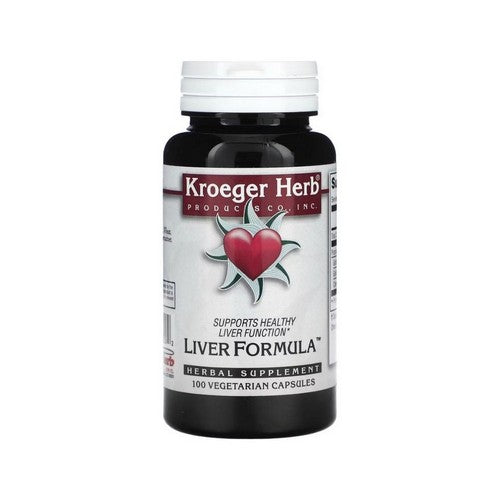 Liver Formula 100 Caps by Kroeger Herb
