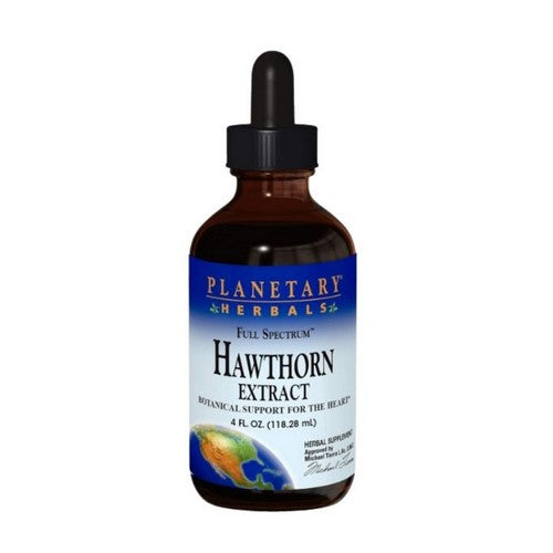 Full Spectrum Hawthorn Liquid Extract 4 Fl Oz by Planetary Herbals