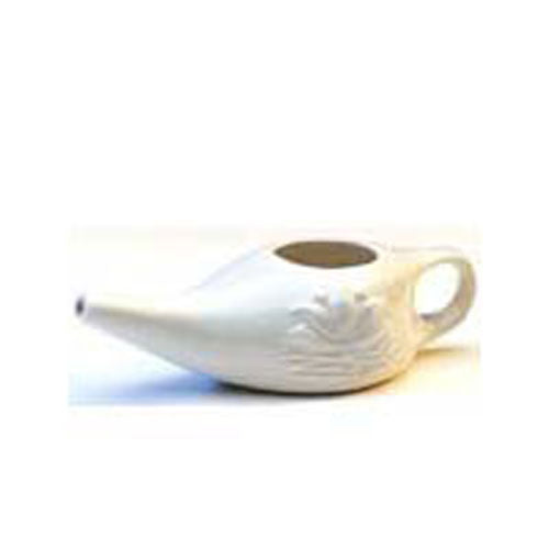 Neti Pot Ceramic 1 EACH by Himalayan Institute