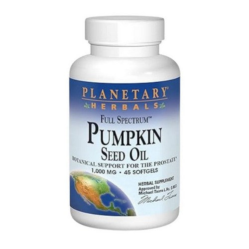 Pumpkin Seed Oil, Full Spectrum 45 Caps by Planetary Herbals