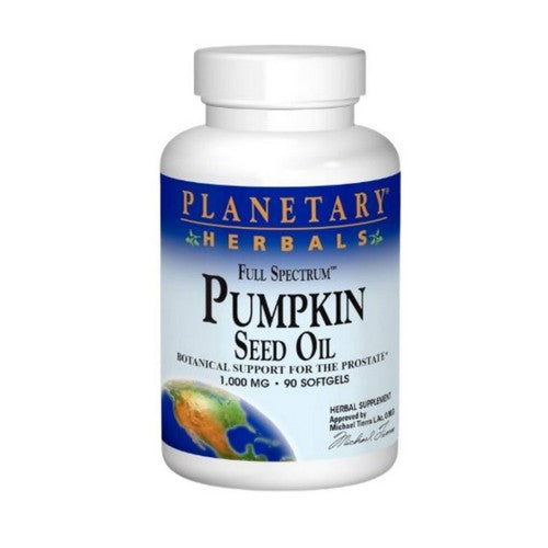 Full Spectrum Pumpkin Seed Oil 90 Sftgls by Planetary Herbals