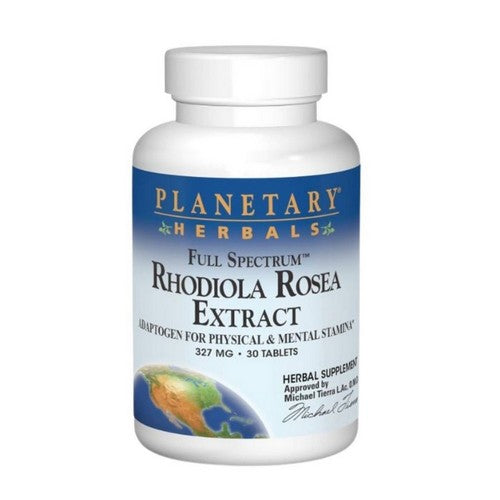 Full Spectrum Rhodiola Rosea Extract 30 Tabs by Planetary Herbals
