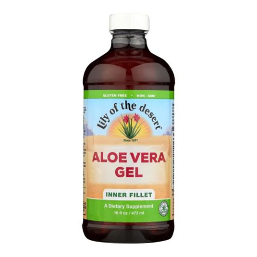 Aloe Vera Gel Inner Fillet 128 oz by Lily Of The Desert