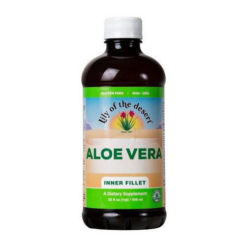 Aloe Vera Juice Inner Fillet 32 Oz by Lily Of The Desert