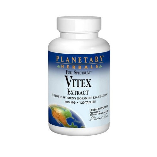 Full Spectrum Vitex Extract 120 Tabs by Planetary Herbals