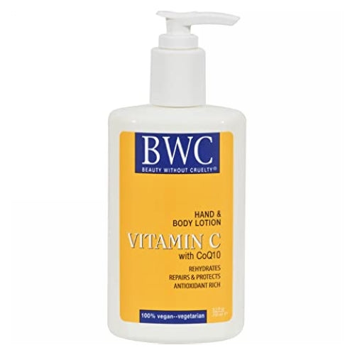 Vitamin C With Coq10 Hand & Body Lotion 8.5 oz by Beauty Without Cruelty