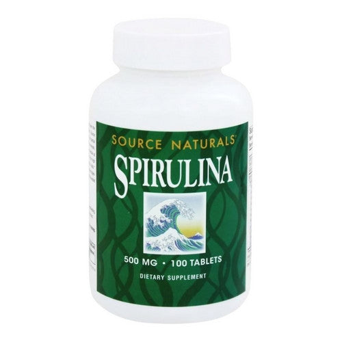Spirulina 100 Tabs by Source Naturals