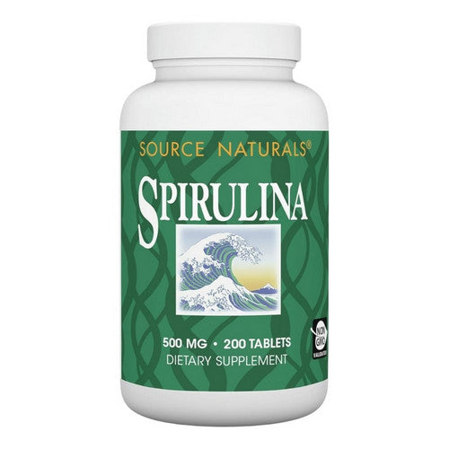 Spirulina 200 Tabs by Source Naturals