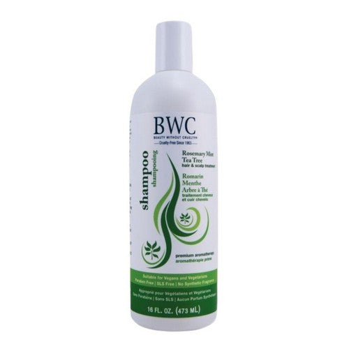 Shampoo Rosemary Tea Tree Mint 16 oz by Beauty Without Cruelty
