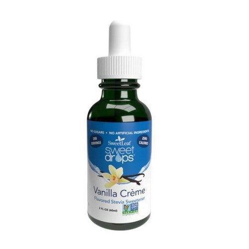 Sweet Drops Sweetener Vanilla Creme 2 Oz by Sweetleaf Stevia