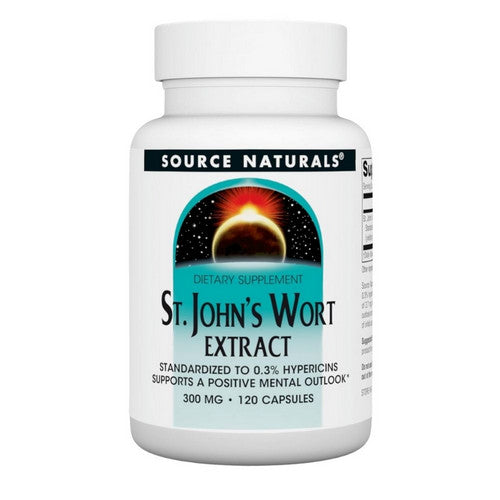 St. John's Wort 120 Caps by Source Naturals