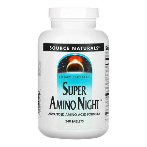 Super Amino Night 240 Tabs by Source Naturals