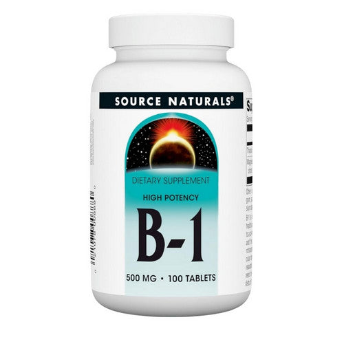 B-1 100 Tabs by Source Naturals