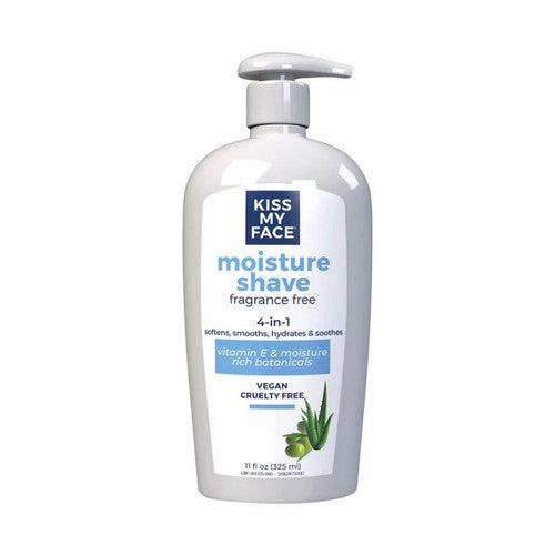 4-in-1 Moisture Shave Lotion Fragrance Free 11 Oz by Kiss My Face
