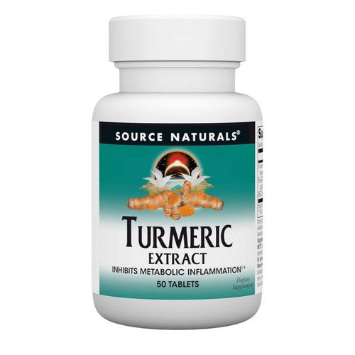Turmeric Extract 50 Tabs by Source Naturals