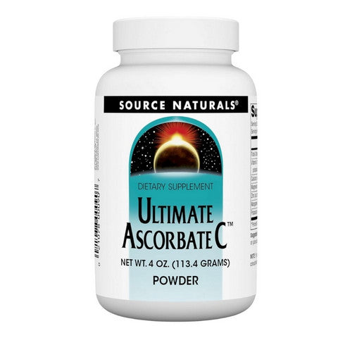 Ultimate Ascorbate C Powder 4 Oz by Source Naturals