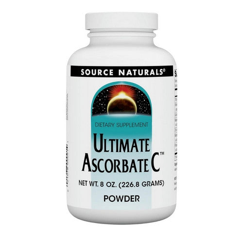 Ultimate Ascorbate C Powder 8 Oz by Source Naturals