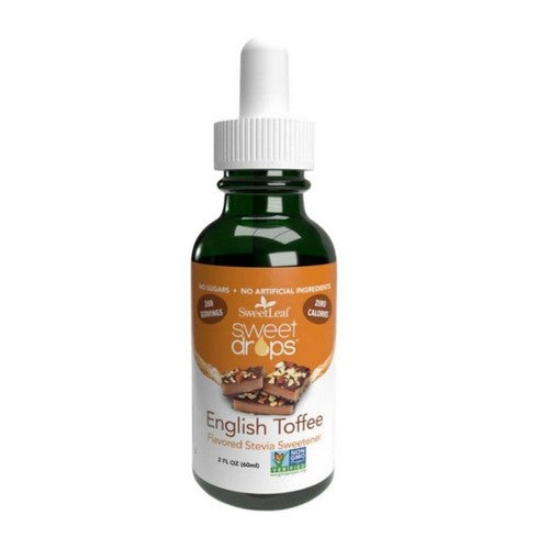 SweetLeaf Liquid Stevia TOFFEE, 2 OZ by Sweetleaf Stevia