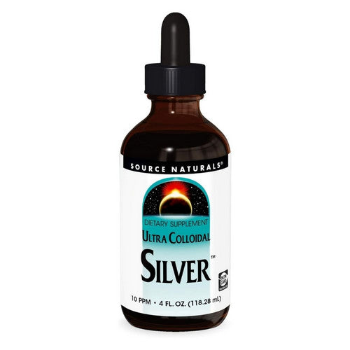 Ultra Colloidal Silver Liquid 4 Fl Oz by Source Naturals