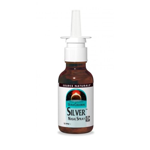 Ultra Colloidal Silver Nasal Spray 1 Fl Oz by Source Naturals