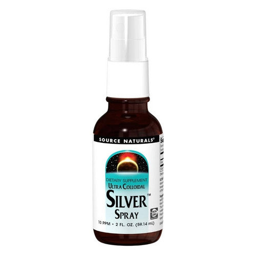 Ultra Colloidal Silver Throat Spray 2 Fl Oz by Source Naturals