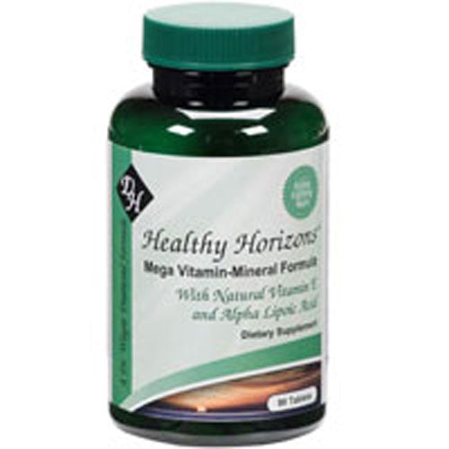 Healthy Horizons Mega Vitamin And Mineral Formula 90 Tablets by Diamond Herpanacine