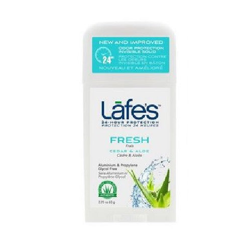 Twist Stick Deodorant Fresh 2.5 Oz by Lafes Natural Body Care