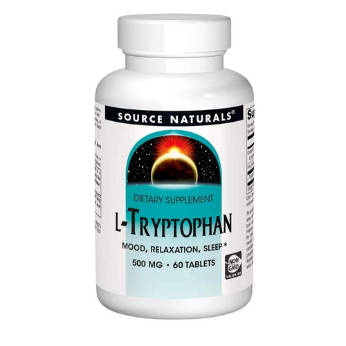 L-Tryptophan 60 Tabs by Source Naturals