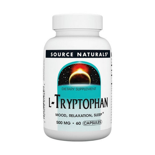 L-Tryptophan 60 Caps by Source Naturals